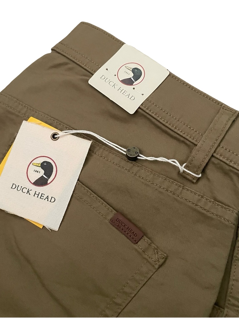 Duck Head Shoreline 5 Pocket Chino Pants Bronzed Olive 32x30 $118